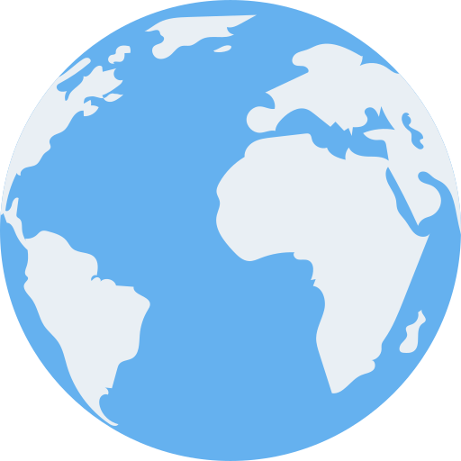 Global shipping icon